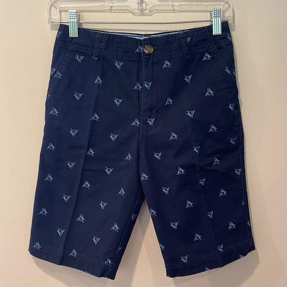 NWOT, faded glory kids navy blue shorts size 12